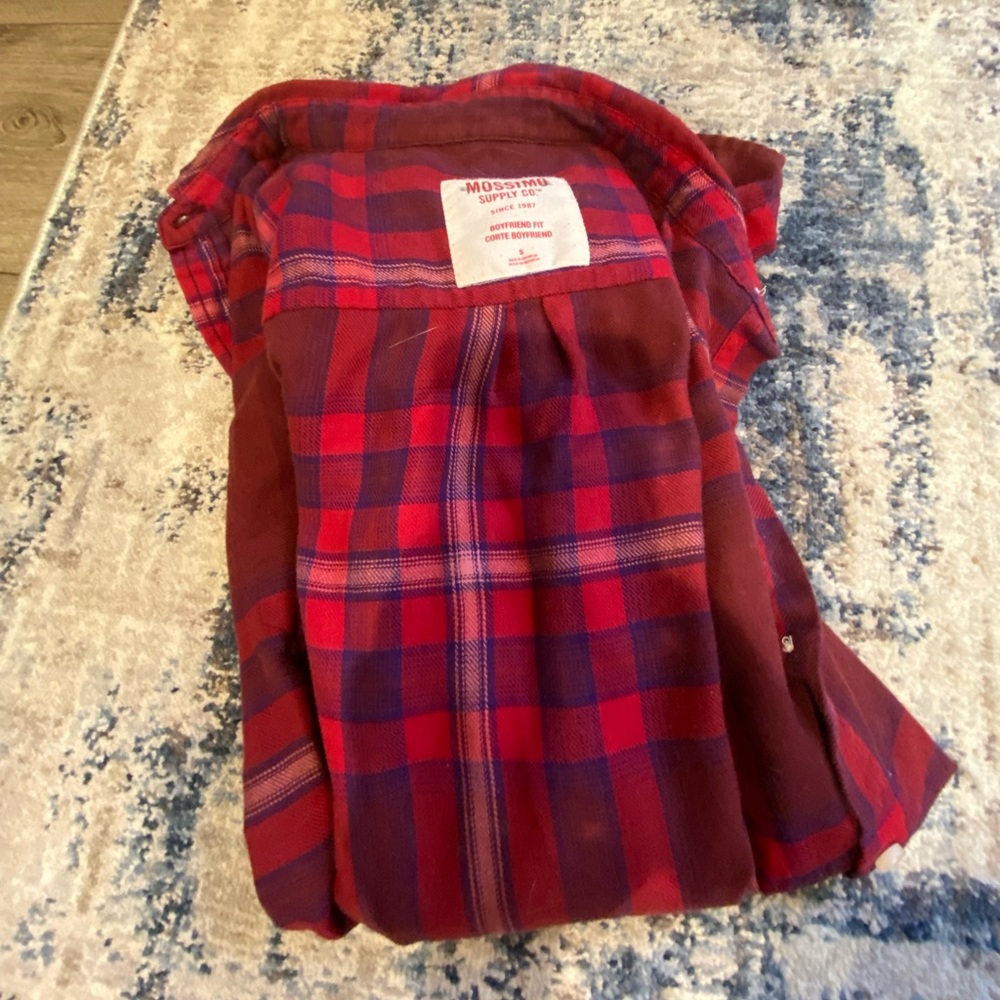 Vintage mossimo flannel size S
